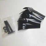Forogore 2 Pcs End Rail Clamps 1-5/8" T Pipe Chain Link Fence Black. Fixed Price $26.74.