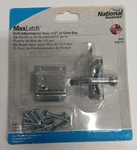 National Hardware N342-618 Maxlatch, Zinc Plated 7170194. Fixed Price $6.49.