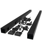 Barrette Outdoor Living 73050638 Rail Adjustable Gate Kit Aluminum Fence, Blac. Fixed Price $221.47.