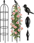Fabulas Obelisk Trellis For Climbing Plants, 6 Ft Garden Rustpro. Fixed Price $26.99.