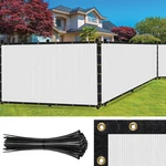 Sealtech Fence Privacy Screen Mesh Cover Garden Yard 90% + Blockage, Zip Ties. Fixed Price $62.95.