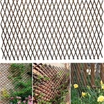 Expandable Willow Lattice Fence Panel Plant Support Garden Trellis Tre.... Fixed Price $55.75.