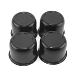 4PCS 3.03" Matte Black Trailer Wheel Hub Caps For Truck Rv, 3.25" Tall. Fixed Price $49.99.