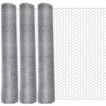 36 X 300 Ft Chicken Wire Mesh Fencing For Floral Garden, 23 Gauge Silver G.... Fixed Price $198.16.