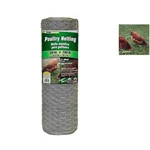 Galvanized Chicken Wire Fence 60" X 150' - Rust Resistant 2" Mesh For Garden Use. Fixed Price $137.74.