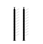 Minicem Cable Railing End Post Angle 35 2-PACK Durable Outdoor Hardware. Fixed Price $55.20.