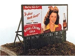 Jl Innovative Design 276 Ho 1940S-50S Movie Stars Fence Base Billboards Kit (2). Fixed Price $11.82.