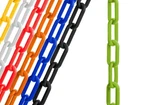 100 Feet Durable Plastic Safety Chain Uv Resistant Multi Color For Barriers. Fixed Price $71.19.