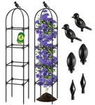 Fabulas Garden Obelisk Trellis For Climbing Plants Outdoor, 6 Ft Rustproof Pl.... Fixed Price $42.66.