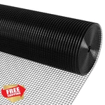 Kaners Black Hardware Cloth 1/2" 48"X100FT 19 Gauge Welded Wire Mesh. Fixed Price $165.99.