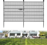 Decorative No Dig Garden Fence With Gate - 5 Panels For Pets & Yard 11.8 Ft. Fixed Price $108.99.