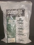 Midest Air Technologies 2-3/8 Green Chain Link Fence Corner Post 2-0 Kit 7400039. Fixed Price $24.00.
