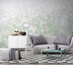 3D White Garden ZHUA7401 Wallpaper Murals Removable Self-adhesive Amy. Fixed Price $185.92.
