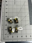 New 4-PACK Lot National Hardware N243-592 3/4" Fixed Eye Pulleys. Fixed Price $11.24.