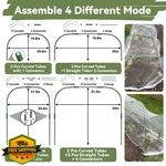 Garden Netting Kit Raised Bed 8X26FT Fine Plant Covers Hoops. Fixed Price $40.99.