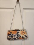 Vintage Evening Bag Orange, Black Grey White Clutch Chain Dare To Be Different. Fixed Price $17.95.