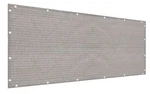 6' Tall Balcony Fence Windscreen Privacy Shade Cover Garden Pool Smoke. Fixed Price $86.66.