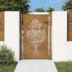Garden Gate 41.3X51.2" Corten Steel Tree Design. Fixed Price $332.81.