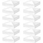 12 Pack 5" X Vinyl Fence Post Caps, Pyramid Pvc Decking Ca.... Fixed Price $42.97.