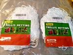 Lot Of 2-5'X15' Tcamp Trellis Netting Heavy-duty Polyester Square Mesh Plant New. Fixed Price $16.95.