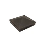 Nuvo Iron 4" X Black Aluminum Ornamental Pyramid Post Cap, Pack Of 24. Fixed Price $192.15.
