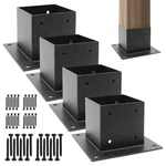 Whatwears 4 X Post Baseinner Size 3.6", Heavy Duty Steel Anchor.... Fixed Price $59.87.