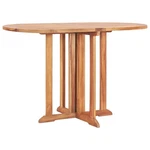 Folding Patio Table, Butterfly Weather-resistant, Solid Teak Wood Vidaxl. Fixed Price $166.99.