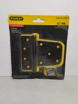 Stanley, T-hinge, 3-1/2"/88MM, Black Coated Finish, Heavy Duty S806-675/CD908.5. Fixed Price $11.30.