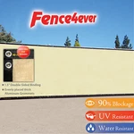Tan Beige 4'X50' Fence Windscreen Privacy Shade Cover Mesh Fabric Tarp. Fixed Price $72.99.
