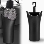Kutyun Car Umbrella Holder Trash Can With Headrest Hooks, Waterproof Black. Fixed Price $17.53.