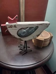 Imax Home Kenzie Chickens Rustic Distressed Country Decor Wood & Iron. Fixed Price $18.00.