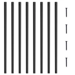 Uimoso Deck Balusters 72 Pack 38'' X 1'' Aluminum Spindles W/ Screws. Fixed Price $139.99.
