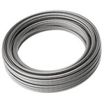 Luckin 50FT Thickened 1/4" Stainless Steel Cable, 7X19 Strand Aircraft Wire R.... Fixed Price $40.37.
