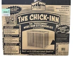 Animal House The Chick-inn Eggstender Wire Run Extension Kit For Chicken Coops. Fixed Price $49.99.