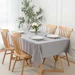 Rectangle Slubby Textured Tablecloth Waterproof Spillproof Wrinkle Free. Fixed Price $21.89.