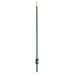 1-3/4 In. X 3-1/2 6 Ft. Green Steel Fence T-post With Anchor Plate. Fixed Price $10.36.