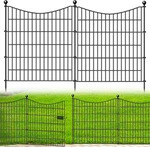5 Panels Decorative Garden Fence With Gate, 32 In(h) X 12 Ft(l) No Dig Dog. Fixed Price $56.99.