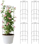 32 Inch Metal Trellis For Climbing Plants Outdoor 4 Pack Garden. Fixed Price $33.46.