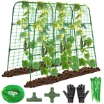 Otosunny Garden Trellis For Climbing Plants Outdoor, 50X48 Inch, Green. Fixed Price $75.49.