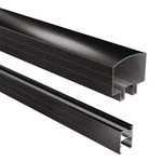 42 In. X Ft. W Cable Railing Aluminum Hand Base Matte Black. Fixed Price $178.08.