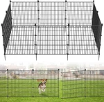 10 Panels 23.6FT No Dig Garden Fence Outdoor For Yard Animal Barrier Pet Fencing. Fixed Price $119.59.