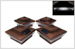 6-PACK Solar Copper Post Cap Led Lights For 4 X Pvc Vinyl Wood Fence. Fixed Price $117.97.