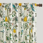 Mussel White Luxury Velvet Floral Curtains 84 Inches For Living Room,vintage .... Fixed Price $59.62.