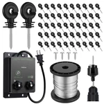 2-MILE 5000V 0.1JOULE Electric Fence For Preventing Animals Intruding, Bla.... Fixed Price $64.51.