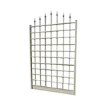 Dura-trel Winchester Vinyl Trellis, Outdoor Plant Support Frame, 57" X 95", W.... Fixed Price $153.79.