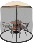 Mosquito Net For Patio Umbrellas - Bug Screen 7.5FT Keep Out Ins. Fixed Price $27.09.