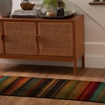Mohawk Home New Wave Boho Stripe Runner Area Rug, 2'X5', Multi. Fixed Price $34.69.