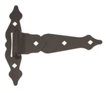 Decorative 8" Heavy Duty Hinge (1 Pr) Gate Shed W/lag Bolts Black. Fixed Price $17.63.