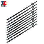 Heavy Duty Metal Fence Posts Black Channel Stake Drive-in No Dig 10 Pack 4FT. Fixed Price $44.88.