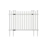 3.5FT X No Dig Zippity Burbank Gate Kit Yard Fence With Hardware. Fixed Price $183.98.